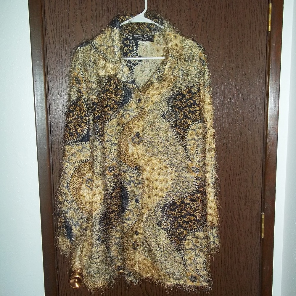 Vintage Russell Kemp New York WOMAN top size 22